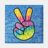 Stropdas-kleurstof vredessymbool