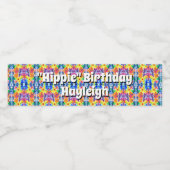 Stropdas-kleurstof Waterfles Etiket (Enkel label)