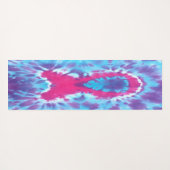 Stropdas-kleurstof Yoga Mat Breastcancer awareness (Achterkant (horizontaal))