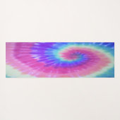 Stropdas-kleurstof Yoga Mat Rainbow Spiral (Achterkant (horizontaal))