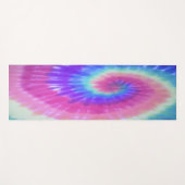 Stropdas-kleurstof Yoga Mat Rainbow Spiral (Voorkant (horizontaal))