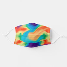 Stropdas-kleurstofgezichtsmasker