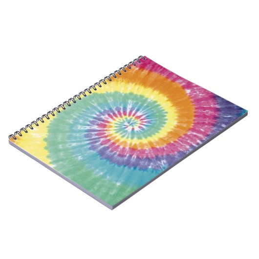 Stropdas-kleurstoflaptop Notitieboek (Linkerzijde)