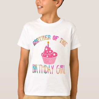 stropdas-kleurstofpartij "Broeder van het meisje v T-shirt