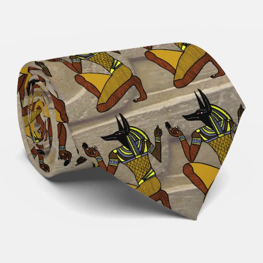 Stropdas Kneeling Anubis (Opgerold)