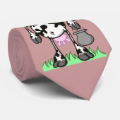 stropdas " koe " - cartoon (Opgerold)