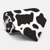 Stropdas koe Patroon (Opgerold)