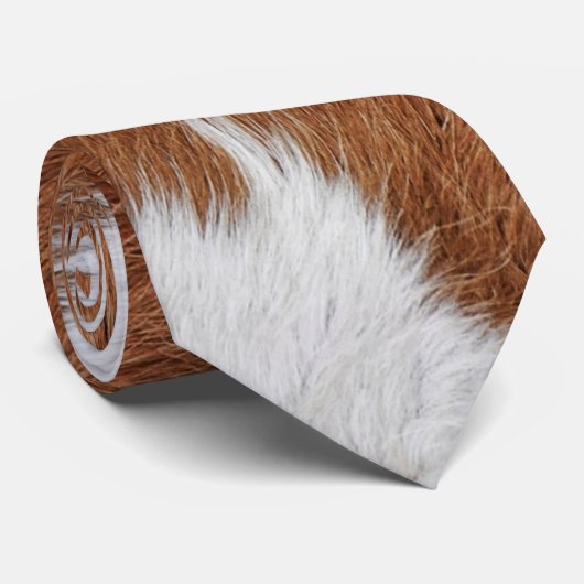 Stropdas Koeienbont (Opgerold)