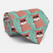 Stropdas kool kat (Opgerold)