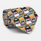 Stropdas kool kat (Opgerold)