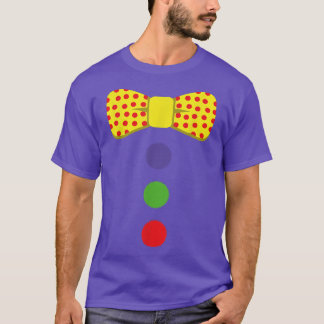Stropdas kostuum Circus regenbooghalloween Carniva T-shirt