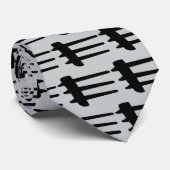 Stropdas kruisvuur zijriem (Opgerold)