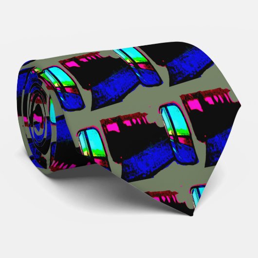 stropdas landroverpatroon (Opgerold)