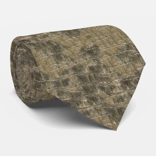 Stropdas lederen look Snakeskin (33) (Opgerold)