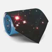 Stropdas lichtblauwe melkweg (Opgerold)