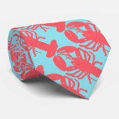 Stropdas Lobster Pattern (Opgerold)