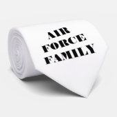 Stropdas Luchtmachtfamilie (Opgerold)