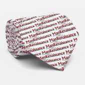 Stropdas Man renaissance (Opgerold)