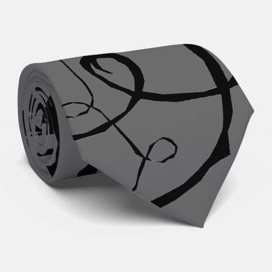 Stropdas mannen (Opgerold)