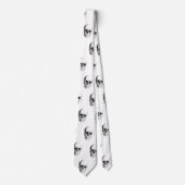 Stropdas Mannen schedel (Voorkant)