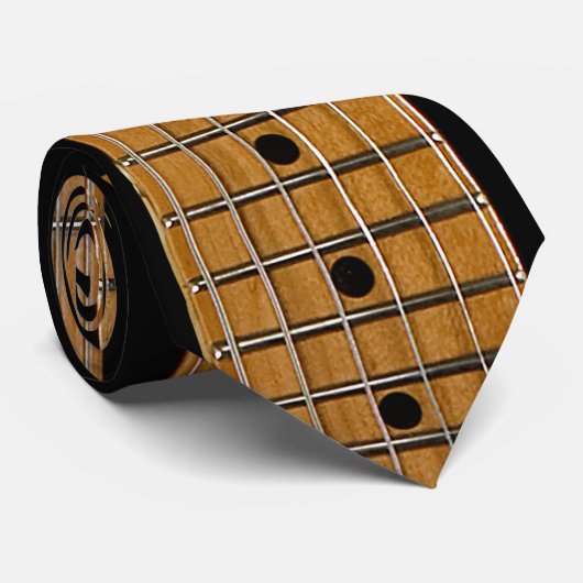 stropdas Maple Guitar Neck (Opgerold)