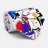 Stropdas Mechanical Mayhem (Opgerold)