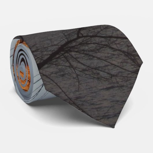 Stropdas meer Sunset (Opgerold)