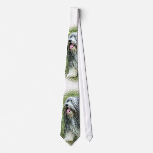 stropdas met baard collie (Voorkant)