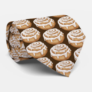 Stropdas met betonnen kaneelbakkerij