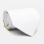 Stropdas met Big Yellow Twirl (Opgerold)