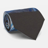 Stropdas met blauwe diamant (Opgerold)