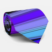 Stropdas met blauwe streep (Opgerold)