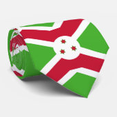 Stropdas met Burundese vlag (Opgerold)