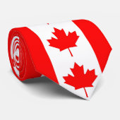 Stropdas met Canadese vlag (Opgerold)