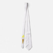 stropdas met citroentop (Achterkant)