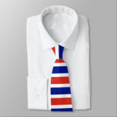 Stropdas met Costa Ricaanse vlag (Gebonden)
