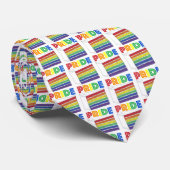 STROPDAS met de PRIDE Rainbow Layer Cke Slice Gay  (Opgerold)