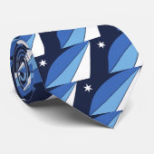 Stropdas met de vlag van Columbia, South Carolina (Opgerold)