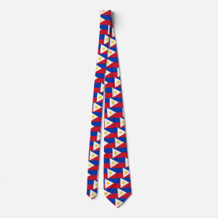 Stropdas met de vlag van de Filipijnen