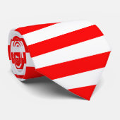 Stropdas met de vlag van Indonesië (Opgerold)