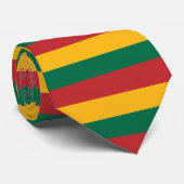Stropdas met de vlag van Litouwen (Opgerold)