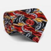 Stropdas met Duitse kleuren Design (Opgerold)