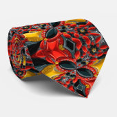 Stropdas met Duitsland Kleuren Design (Opgerold)