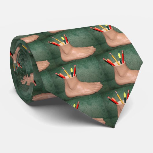 Stropdas met echt hideous-cadeaus voor potloodhoud (Opgerold)