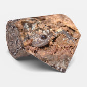 Stropdas met gemarmerd salamander (Opgerold)