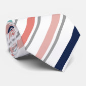 Stropdas met gestripte mannen (Opgerold)