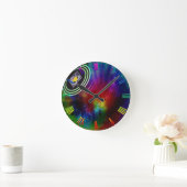 Stropdas met geverfde wandelwand, wandklok (Huis)
