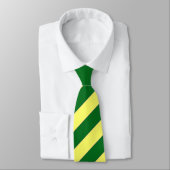 Stropdas met groene streep (Gebonden)