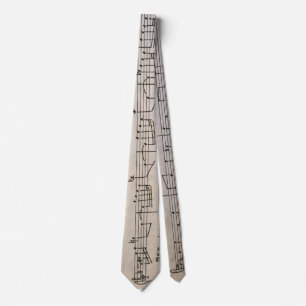Stropdas met hand gekopieerd Bach van Tony Cimino