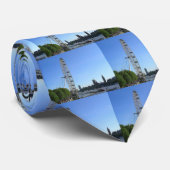 Stropdas met het London Eye reuzenrad (Opgerold)